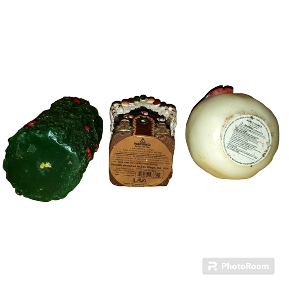 NWOT Kohl's Christmas Themed Candles Set - Picture 6 of 16